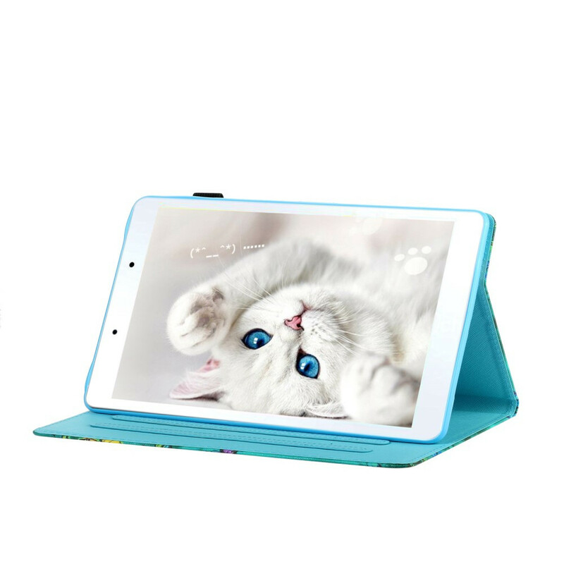 Housse Samsung Galaxy Tab A 8.0 (2019) Tigre Des Neiges