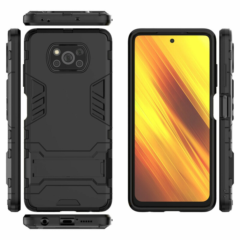 Coque Poco X3 Ultra Résistante avec Support