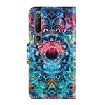 Housse Xiaomi Mi 10 / 10 Pro Flashy Mandala à Lanière