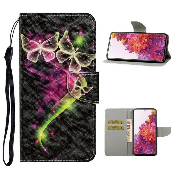 Housse Samsung Galaxy S20 FE Papillons Magiques