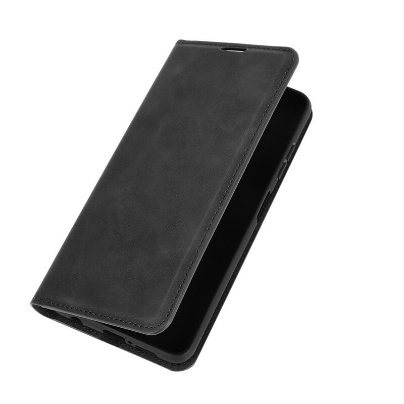 Flip Cover Xiaomi Poco X3 Effet Cuir Douceur