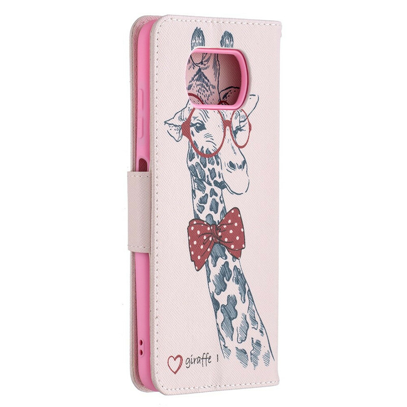 Housse Xiaomi Poco X3 Girafe Intello