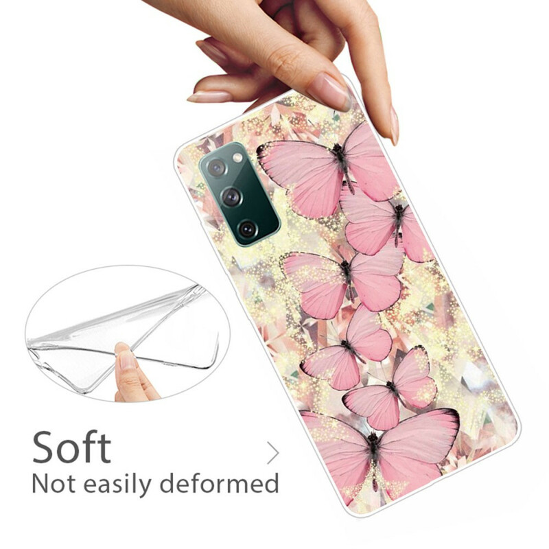 Coque Samsung Galaxy S20 FE Papillons Papillons