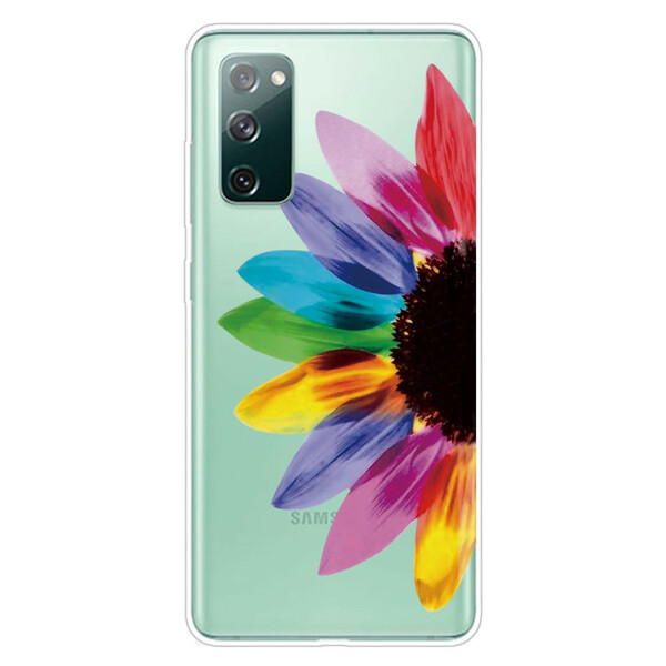 Coque Samsung Galaxy S20 FE Fleur Colorée