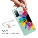 Coque Samsung Galaxy S20 FE Fleur Colorée