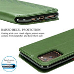 Flip Cover Samsung Galaxy S20 FE Simili Cuir Texture Diamant