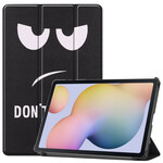 Smart Case Samsung Galaxy Tab S7 Porte-Stylet Don't Touch Me