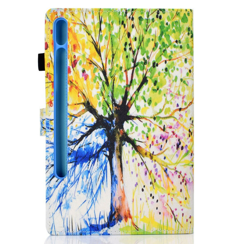 Housse Samsung Galaxy Tab S7 Arbre Aquarelle