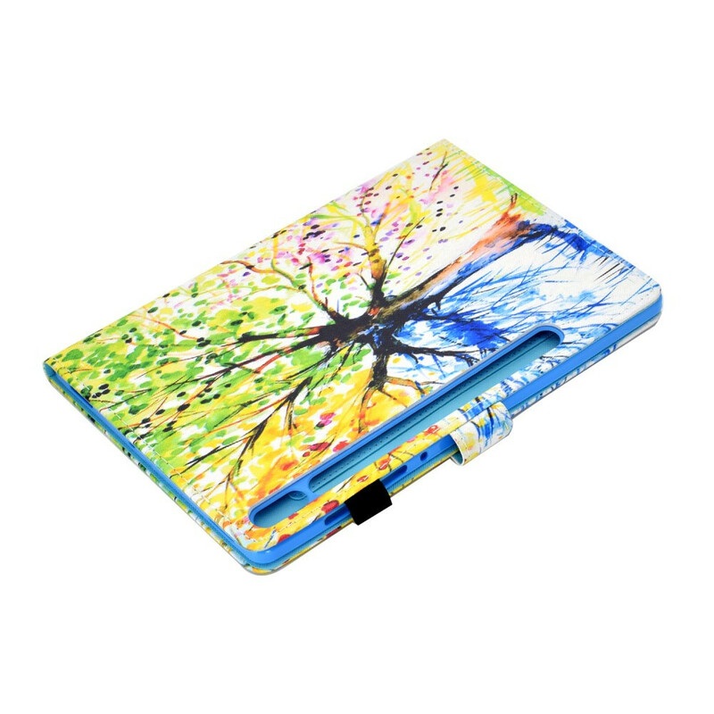 Housse Samsung Galaxy Tab S7 Arbre Aquarelle