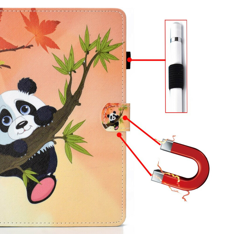 Housse Samsung Galaxy Tab S7 Mignon Panda