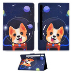 Housse Samsung Galaxy Tab S7 Space Dog