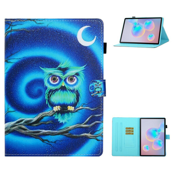 Housse Samsung Galaxy Tab S7 Drôle de Hibou