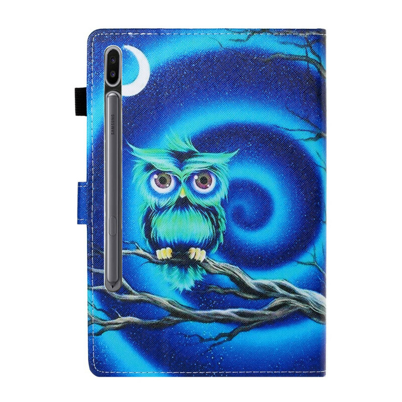 Housse Samsung Galaxy Tab S7 Drôle de Hibou