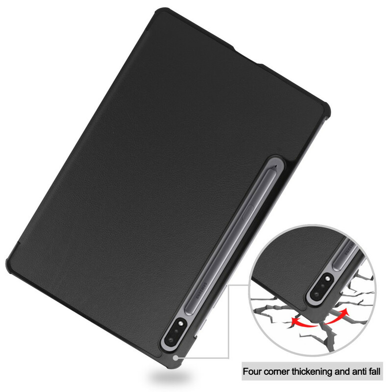 Smart Case Samsung Galaxy Tab S7 Tri Fold Porte-Stylet