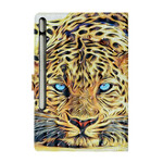 Housse Samsung Galaxy Tab S67 Plus Tigre Art