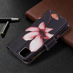 Housse Realme C11 Poche Zippée Fleur