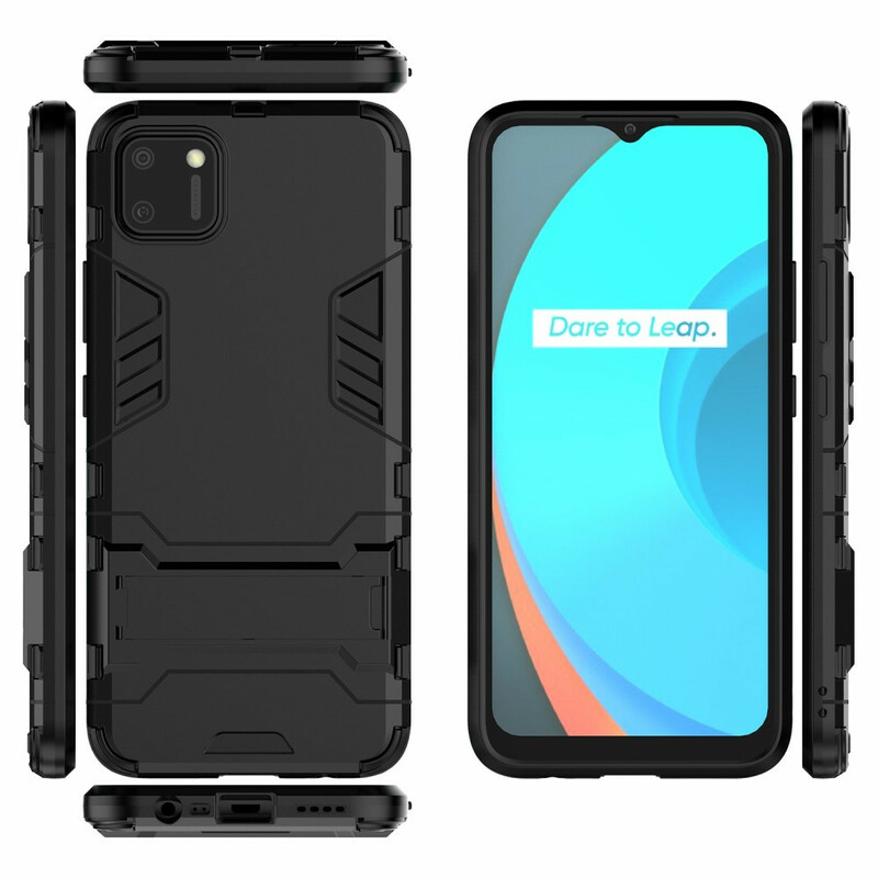 Coque Realme C11 Ultra Résistante Languette