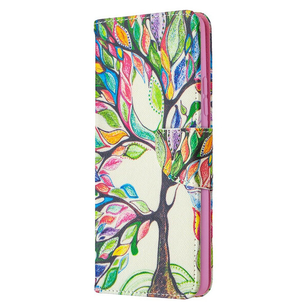 Housse Samsung Galaxy A42 5G Arbre Coloré