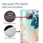 Coque Xiaomi Mi 10T Lite Transparente Fleurs Aquarelle