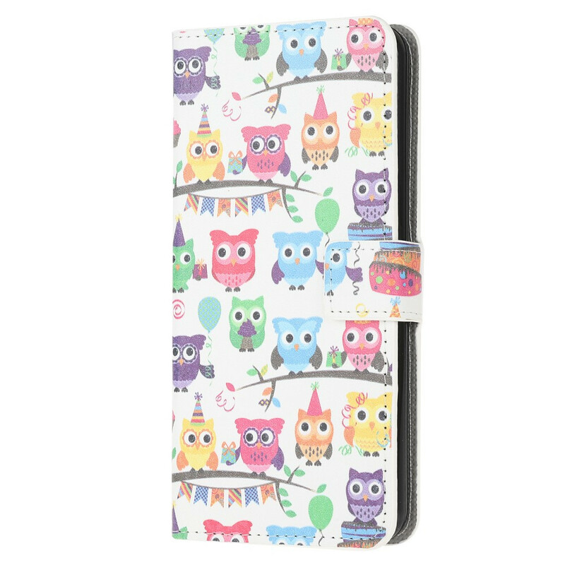 Housse OnePlus Nord N10 Multiples Hiboux