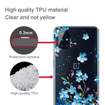 Coque OnePlus Nord N10 Fleurs Bleues