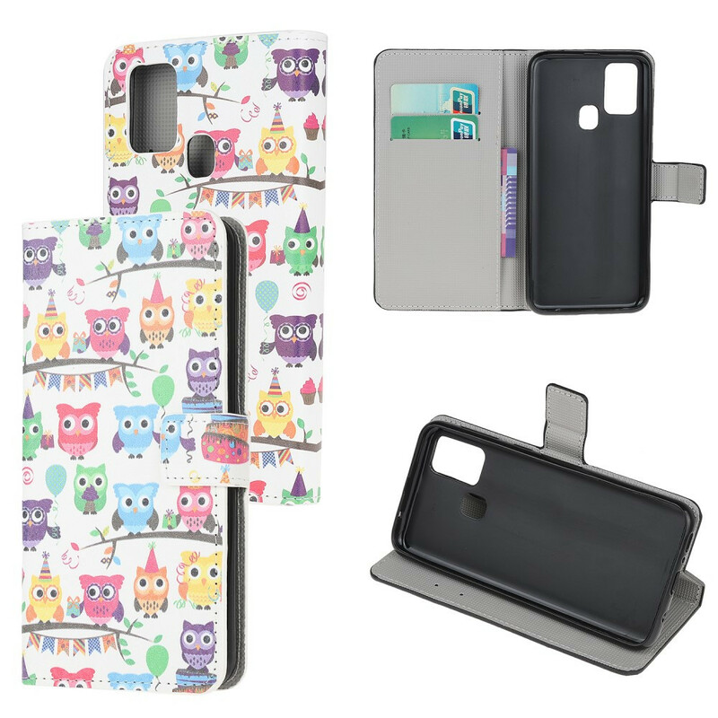 Housse OnePlus Nord N100 Hibou Endormi