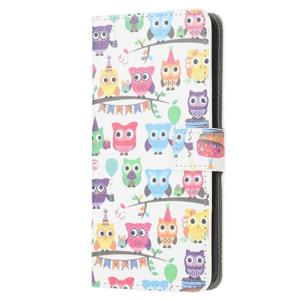 Housse OnePlus Nord N100 Hibou Endormi