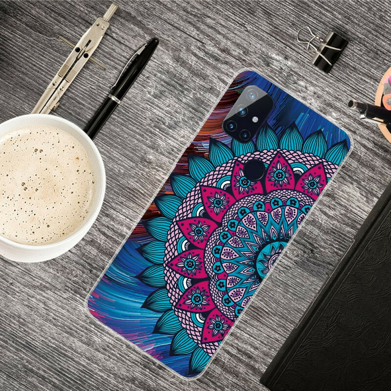 Coque OnePlus Nord N100 Mandala Coloré