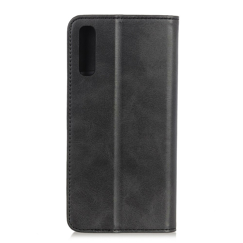 Flip Cover Sony Xperia 5 II Cuir Fendu Élégance