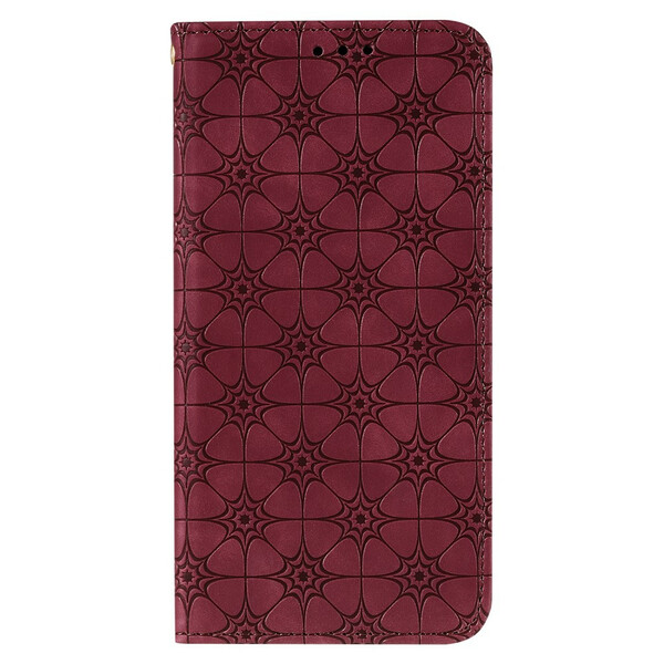 Flip Cover Samsung Galaxy M11 Fleurs Baroques