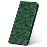 Flip Cover Samsung Galaxy M11 Fleurs Baroques