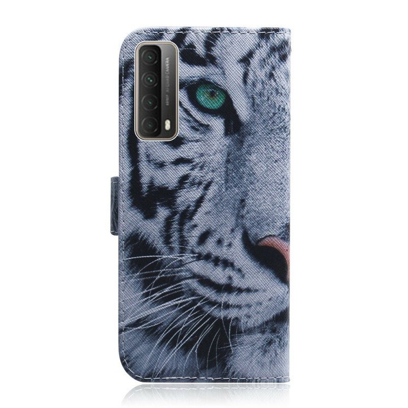 Housse Huawei P Smart 2021 Face de Tigre