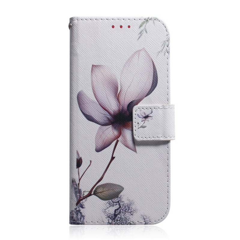 Housse Huawei P smart 2021 Une Fleur Rose