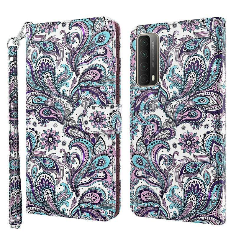 Housse Huawei P Smart 2021 Fleurs Motifs