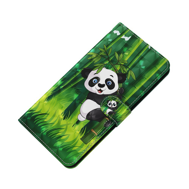 Housse Huawei P Smart 2021 Panda et Bambou