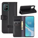 Housse OnePlus 8T Cuir Fendu