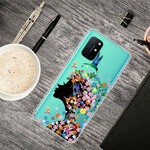 Coque OnePlus 8T Jolie Tête Fleurie