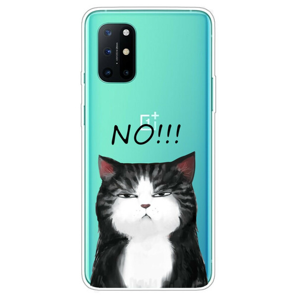 Coque OnePlus 8T Le Chat Qui Dit Non