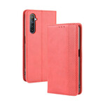 Flip Cover Realme 6 Effet Cuir Vintage Stylisé