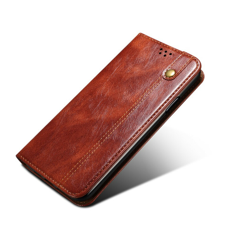 Flip Cover OnePlus 8T Simili Cuir Ciré