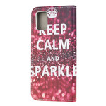 Housse Poco M3 Keep Calm and Sparkle