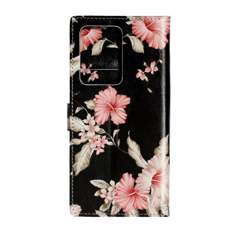 Housse Samsung Galaxy S20 5G Fleurs Design