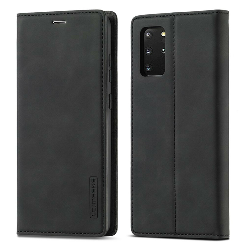 Flip Cover Samsung Galaxy S20 Plus 5G LC.IMEEKE Effet Cuir