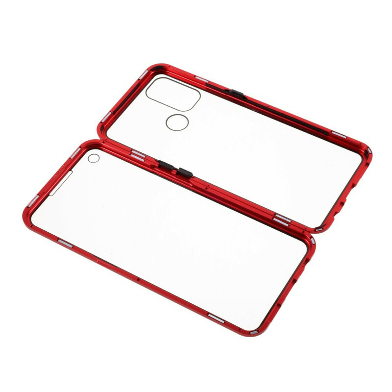 Coque Oppo A53 / A53s Avant et Arrière Verre Trempé et Métal