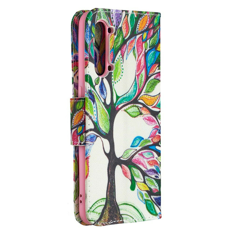 Housse Oppo Find X2 Lite Arbre Coloré