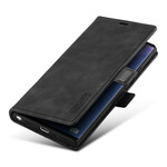 Flip Cover Samsung Galaxy Note 20 Ultra LC.IMEEKE Effet Cuir