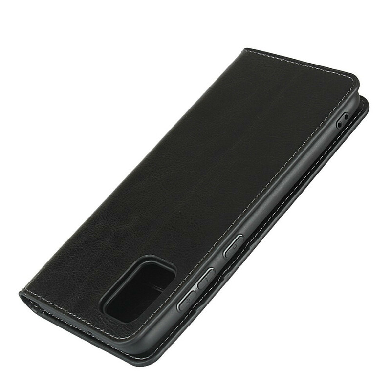 Flip Cover Samsung Galaxy A31 Cuir Véritable