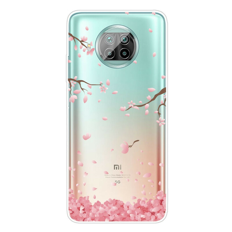 Coque Xiaomi Mi 10T Lite 5G / Redmi Note 9 Pro 5G Branches à Fleurs