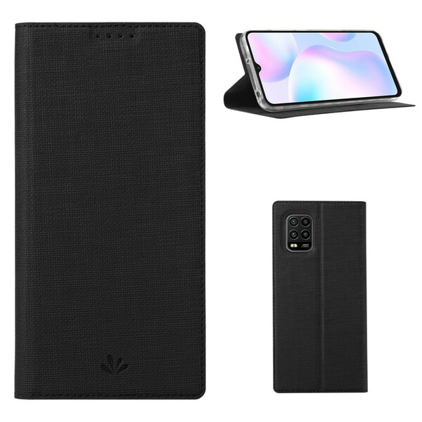 Flip Cover Xiaomi Mi 10T Lite 5G / Redmi Note 9 Pro 5G Texturée VILI DMX