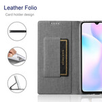 Flip Cover Xiaomi Mi 10T Lite 5G / Redmi Note 9 Pro 5G Texturée VILI DMX